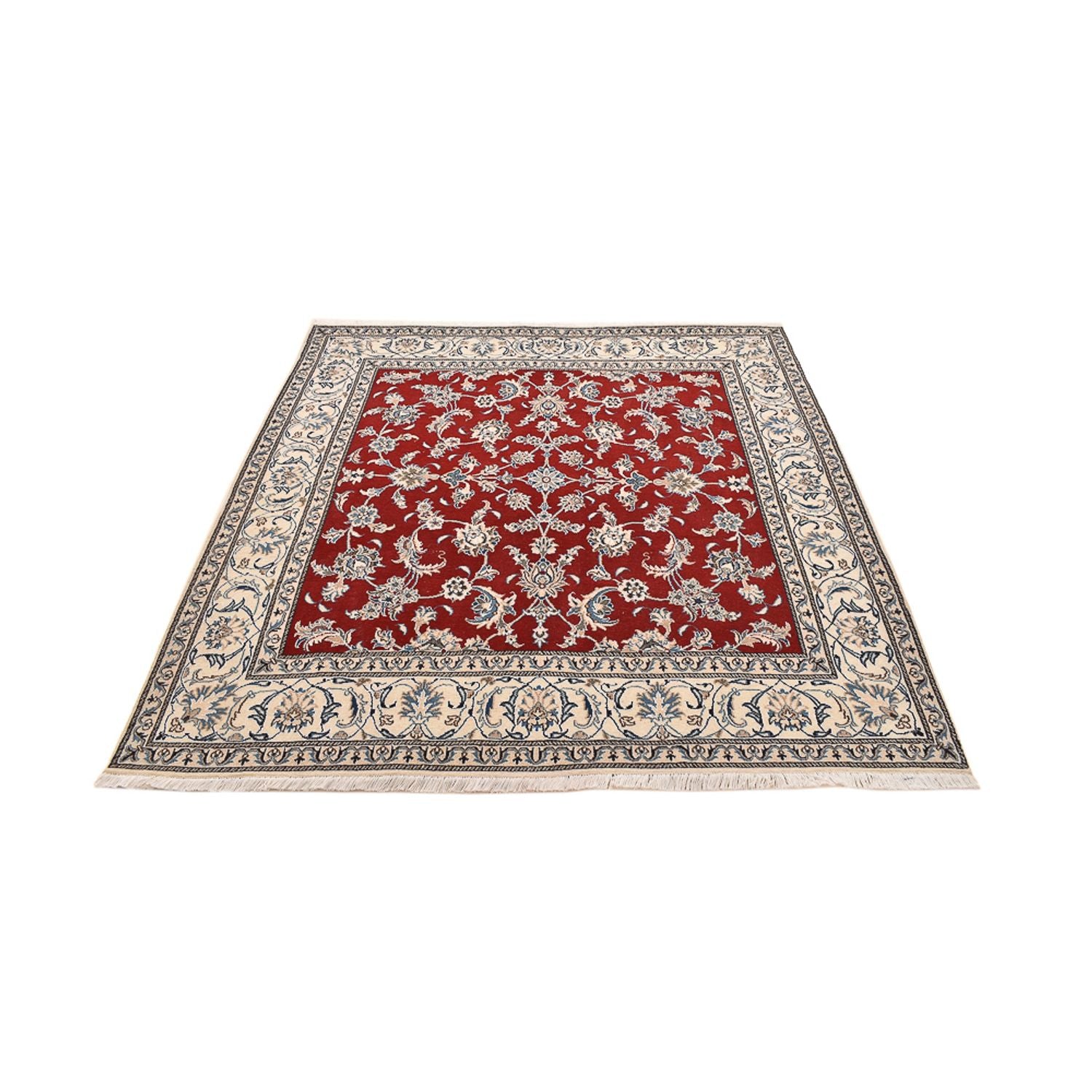 Tappeto Persero - Nain quadrato  - 203 x 193 cm - rosso