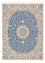 Tappeto Persero - Nain - Reale - 201 x 149 cm - blu chiaro