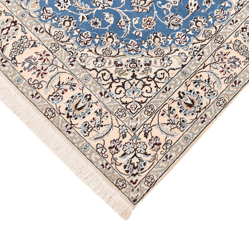 Tappeto Persero - Nain - Reale - 201 x 149 cm - blu chiaro