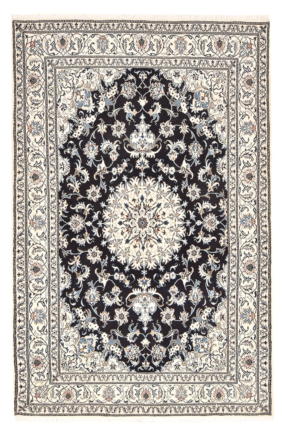 Tappeto Persero - Nain - 252 x 161 cm - blu scuro
