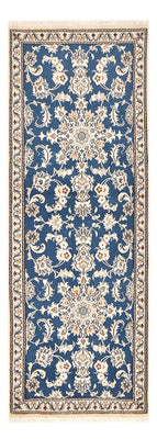 Tappeto corsia Tappeto Persero - Nain - 209 x 78 cm - blu