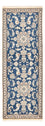 Tappeto corsia Tappeto Persero - Nain - 209 x 78 cm - blu