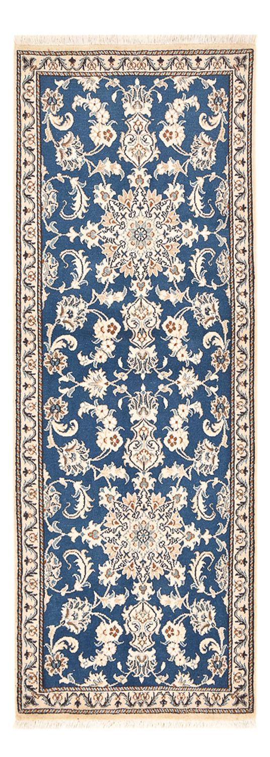Tappeto corsia Tappeto Persero - Nain - 209 x 78 cm - blu