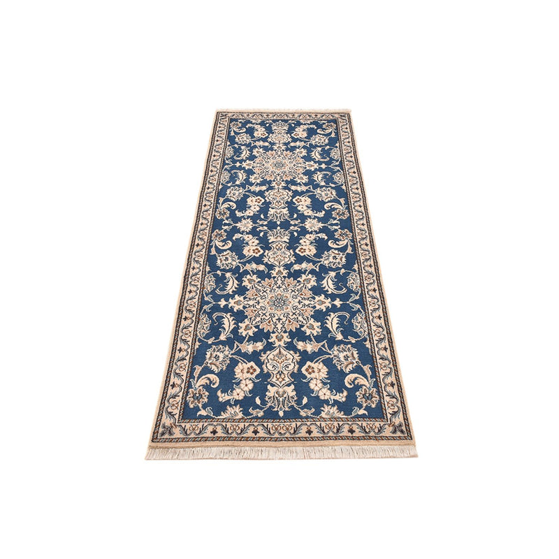 Tappeto corsia Tappeto Persero - Nain - 209 x 78 cm - blu
