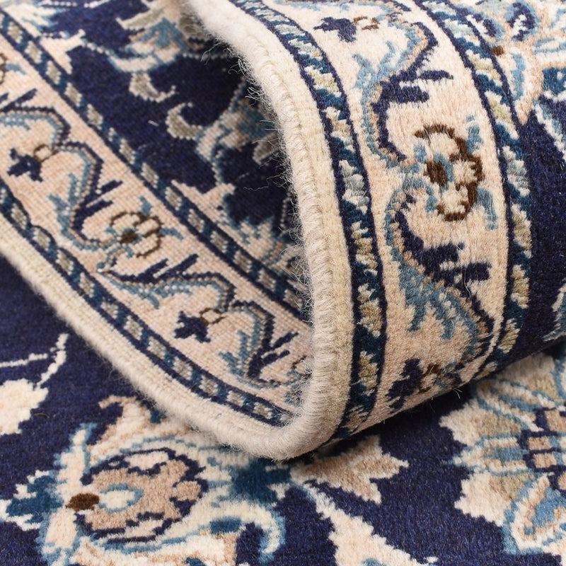 Tappeto corsia Tappeto Persero - Nain - 241 x 79 cm - blu scuro