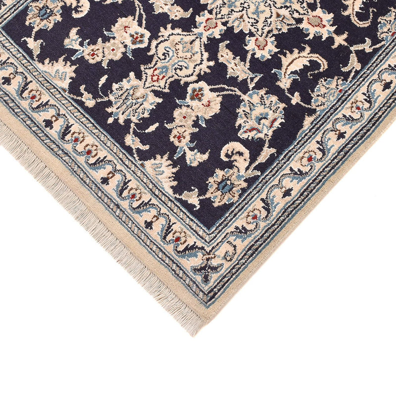 Tappeto corsia Tappeto Persero - Nain - 206 x 77 cm - blu scuro