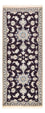 Tappeto corsia Tappeto Persero - Nain - 200 x 78 cm - blu scuro