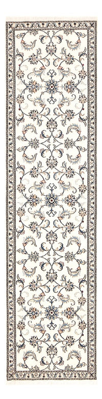 Tappeto corsia Tappeto Persero - Nain - 298 x 78 cm - bianco