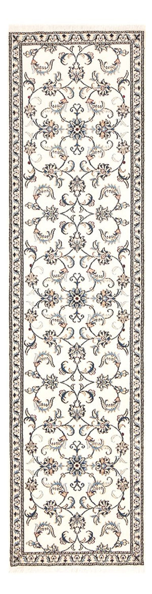 Tappeto corsia Tappeto Persero - Nain - 298 x 78 cm - bianco