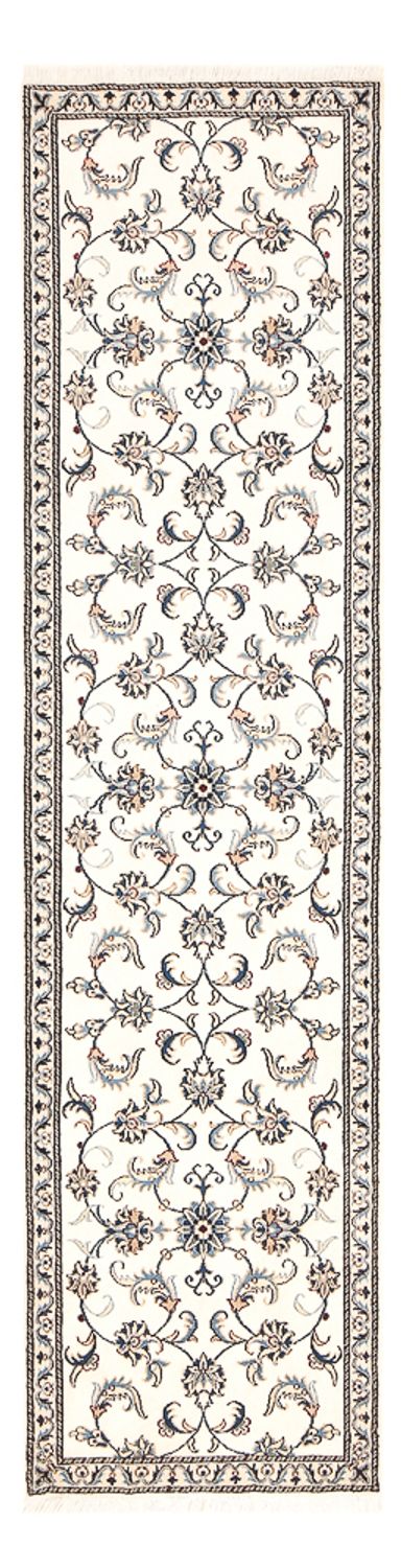 Tappeto corsia Tappeto Persero - Nain - 298 x 78 cm - bianco