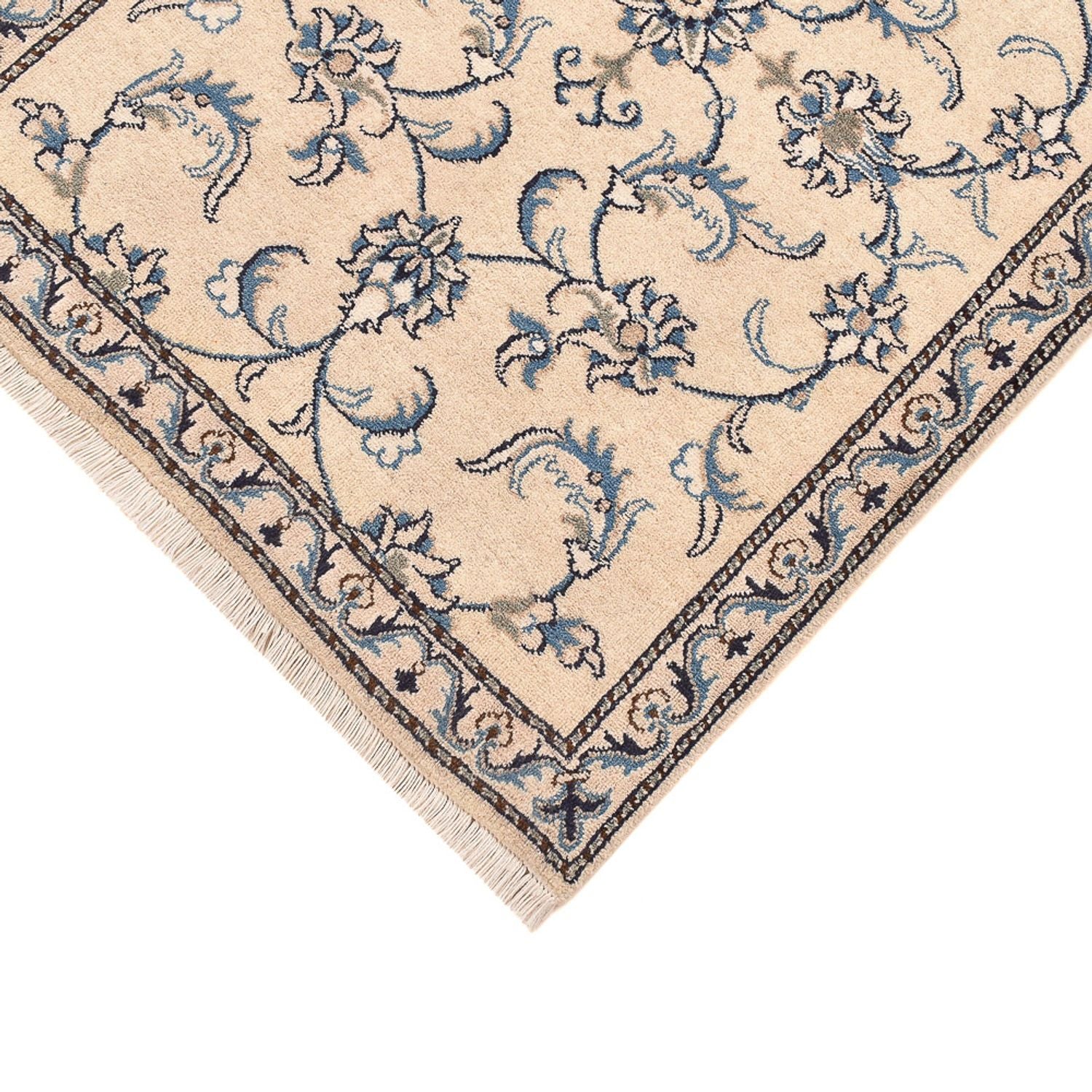 Tappeto corsia Tappeto Persero - Nain - 307 x 78 cm - bianco