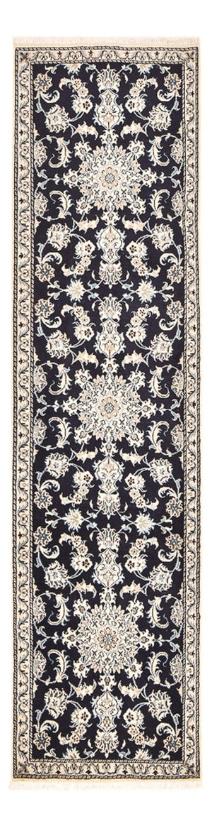 Tappeto corsia Tappeto Persero - Nain - 292 x 78 cm - blu scuro