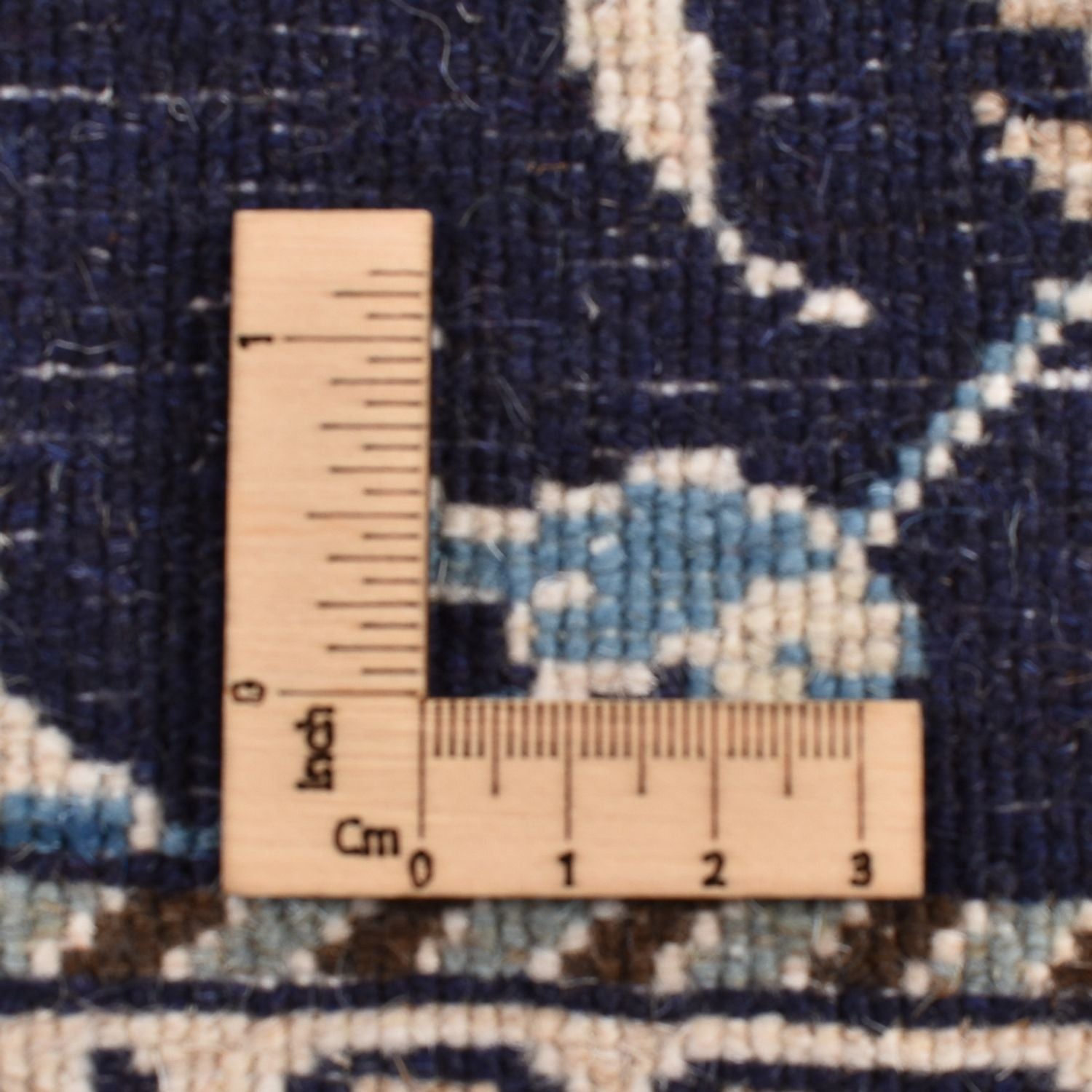 Tappeto corsia Tappeto Persero - Nain - 292 x 78 cm - blu scuro