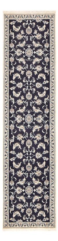 Tappeto corsia Tappeto Persero - Nain - 298 x 78 cm - blu scuro