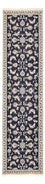 Tappeto corsia Tappeto Persero - Nain - 298 x 78 cm - blu scuro