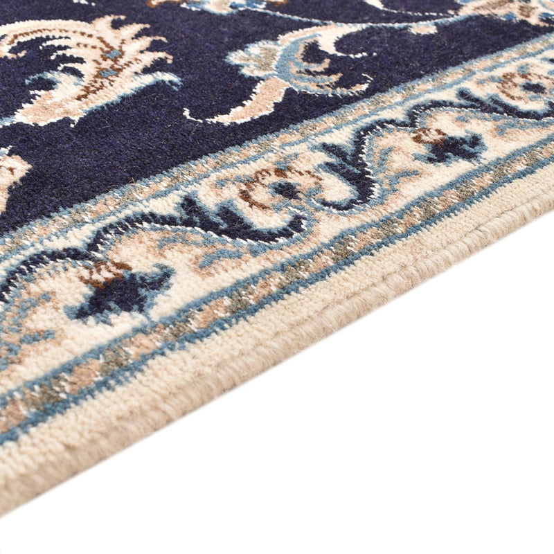 Tappeto corsia Tappeto Persero - Nain - 298 x 78 cm - blu scuro