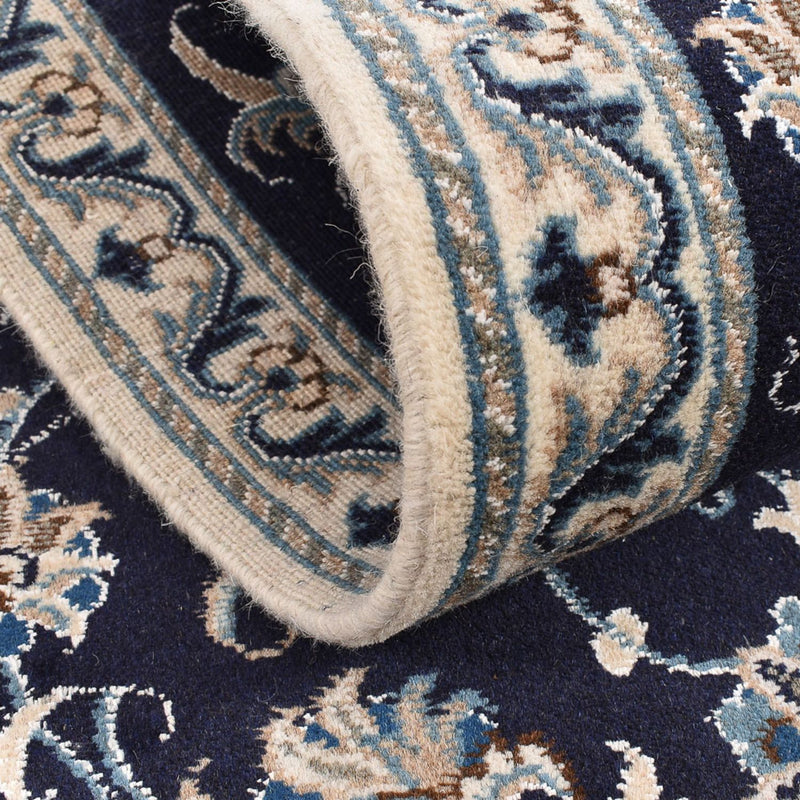 Tappeto corsia Tappeto Persero - Nain - 298 x 78 cm - blu scuro