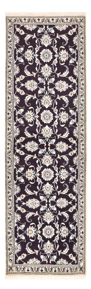 Tappeto corsia Tappeto Persero - Nain - 250 x 80 cm - blu scuro