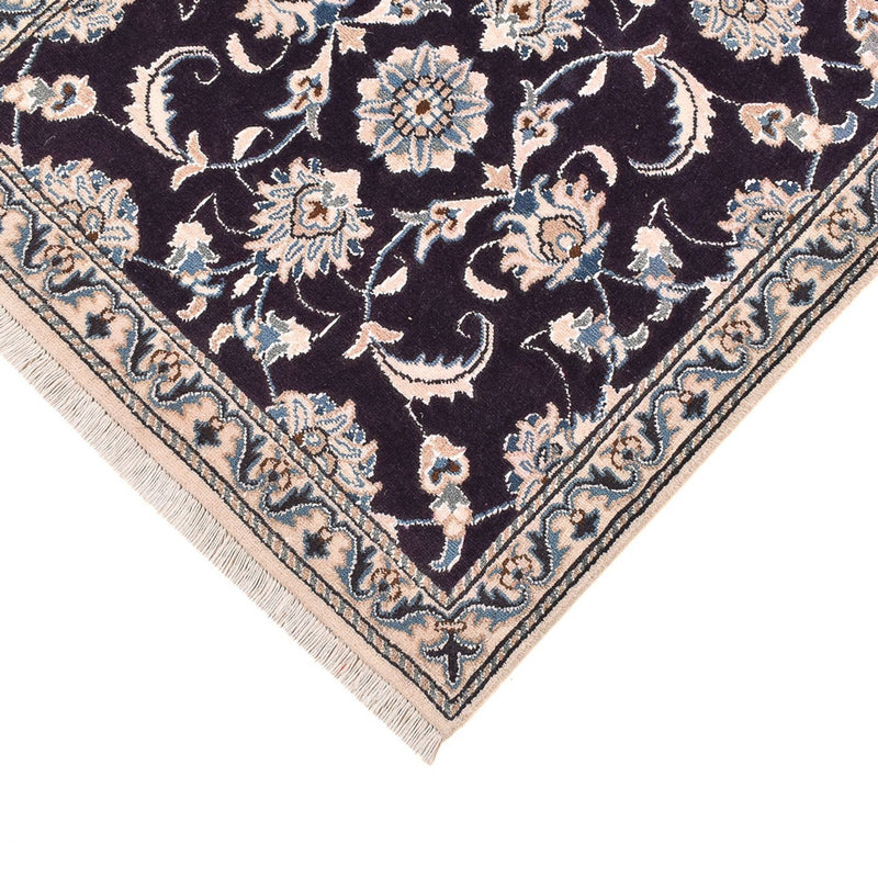 Tappeto corsia Tappeto Persero - Nain - 250 x 80 cm - blu scuro