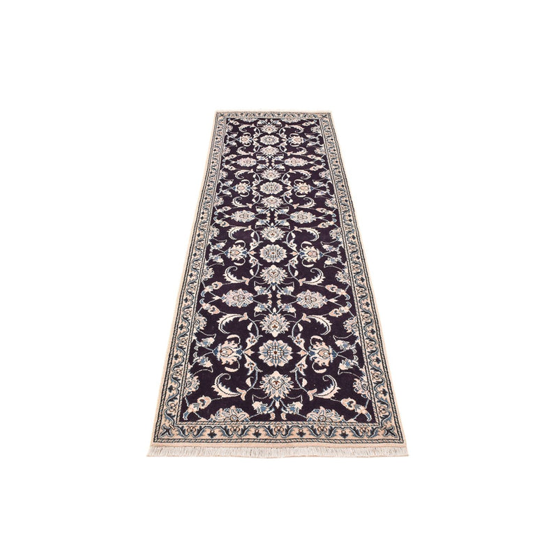 Tappeto corsia Tappeto Persero - Nain - 250 x 80 cm - blu scuro