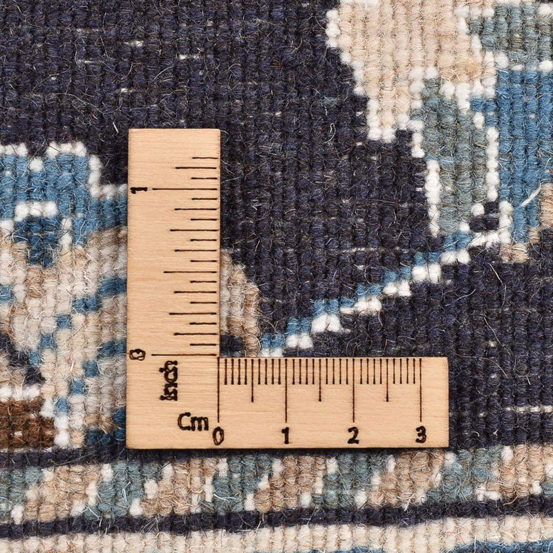 Tappeto corsia Tappeto Persero - Nain - 250 x 80 cm - blu scuro