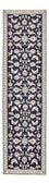 Tappeto corsia Tappeto Persero - Nain - 290 x 79 cm - blu scuro