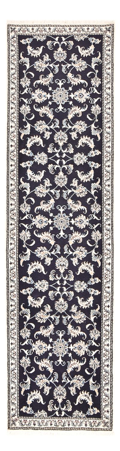 Tappeto corsia Tappeto Persero - Nain - 290 x 79 cm - blu scuro