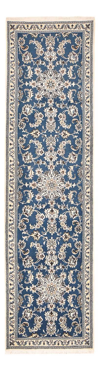 Tappeto corsia Tappeto Persero - Nain - 298 x 80 cm - blu mare