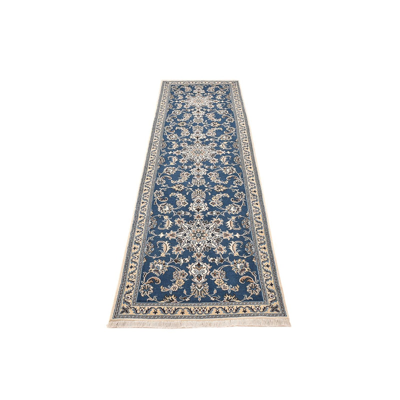 Tappeto corsia Tappeto Persero - Nain - 298 x 80 cm - blu mare