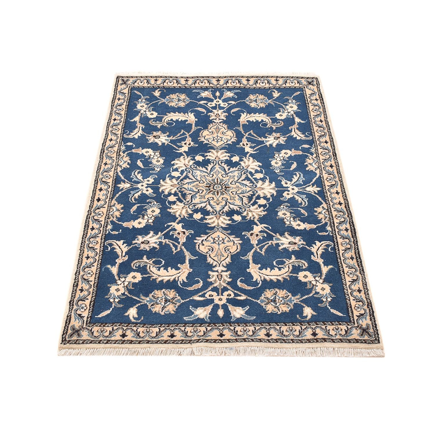 Tappeto Persero - Nain - 137 x 88 cm - blu