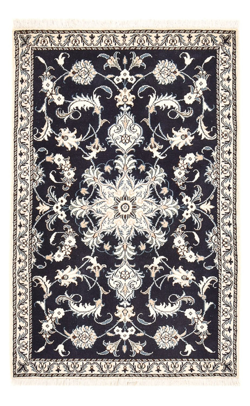 Tappeto Persero - Nain - 137 x 87 cm - blu scuro