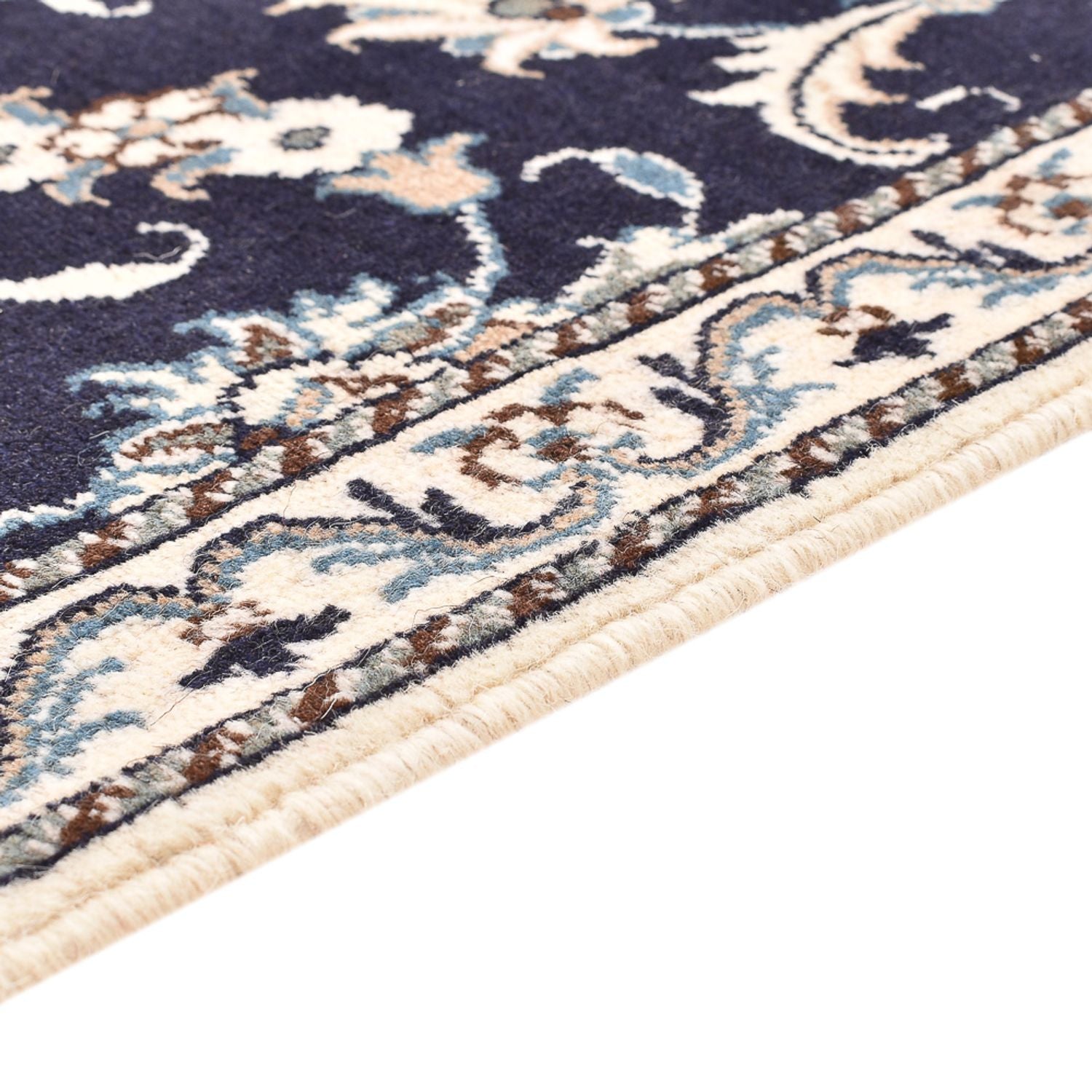 Tappeto Persero - Nain - 137 x 87 cm - blu scuro