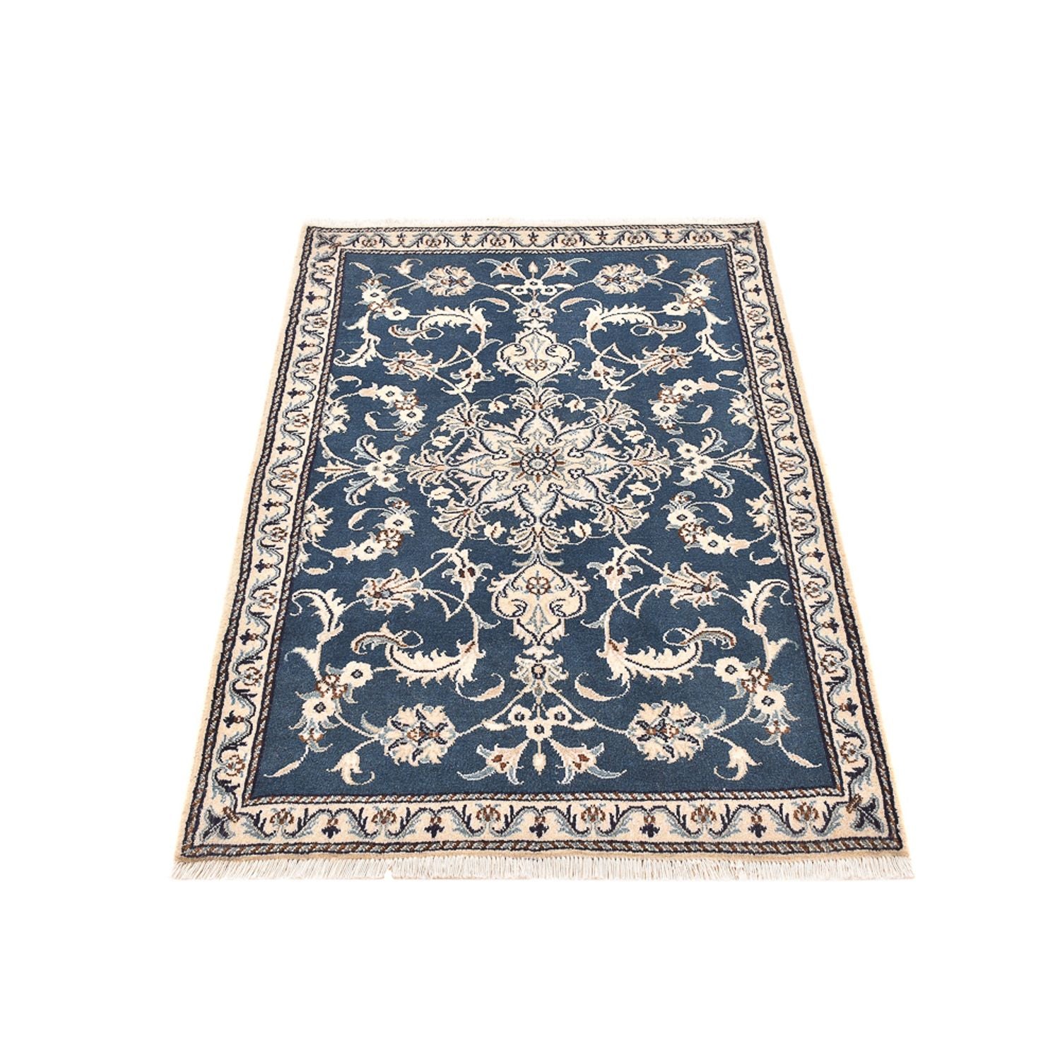 Tappeto Persero - Nain - 138 x 89 cm - blu