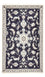 Tappeto Persero - Nain - 150 x 90 cm - blu scuro