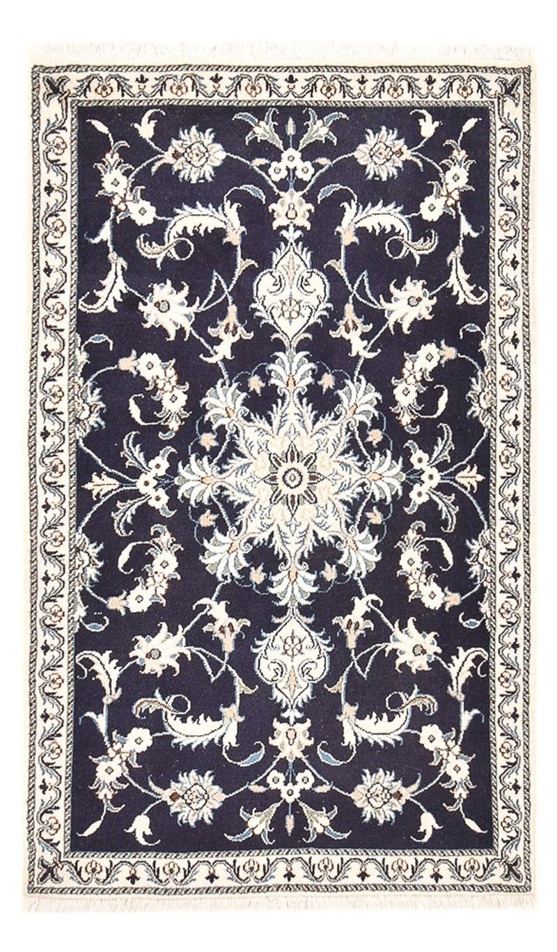 Tappeto Persero - Nain - 150 x 90 cm - blu scuro