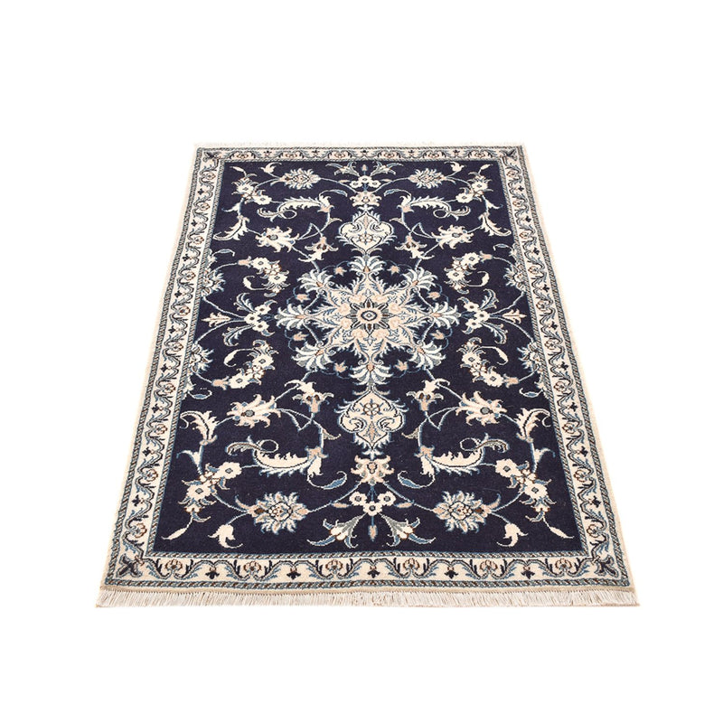 Tappeto Persero - Nain - 150 x 90 cm - blu scuro