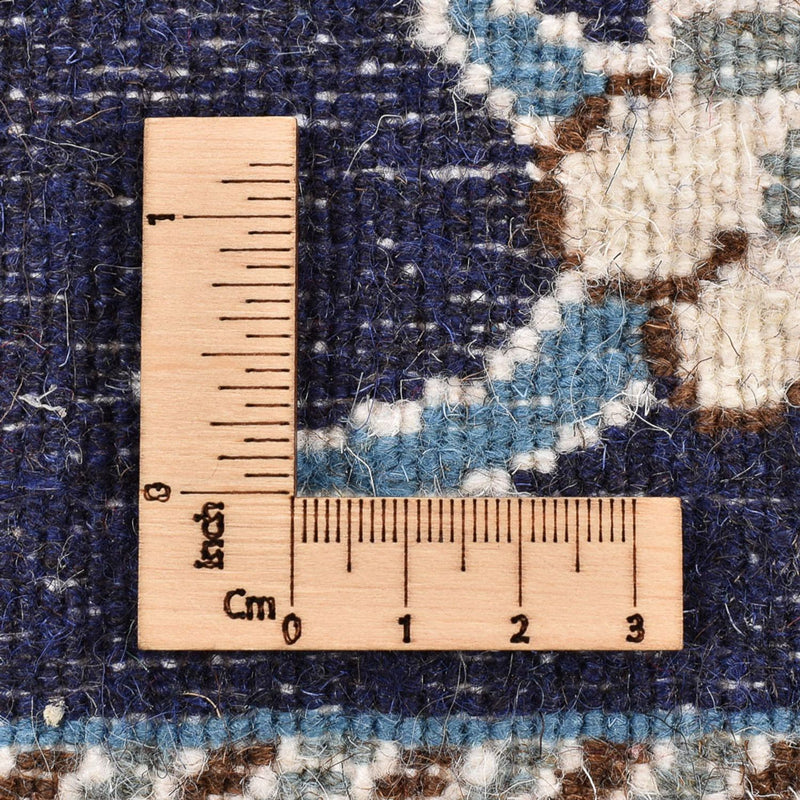 Tappeto Persero - Nain - 150 x 90 cm - blu scuro