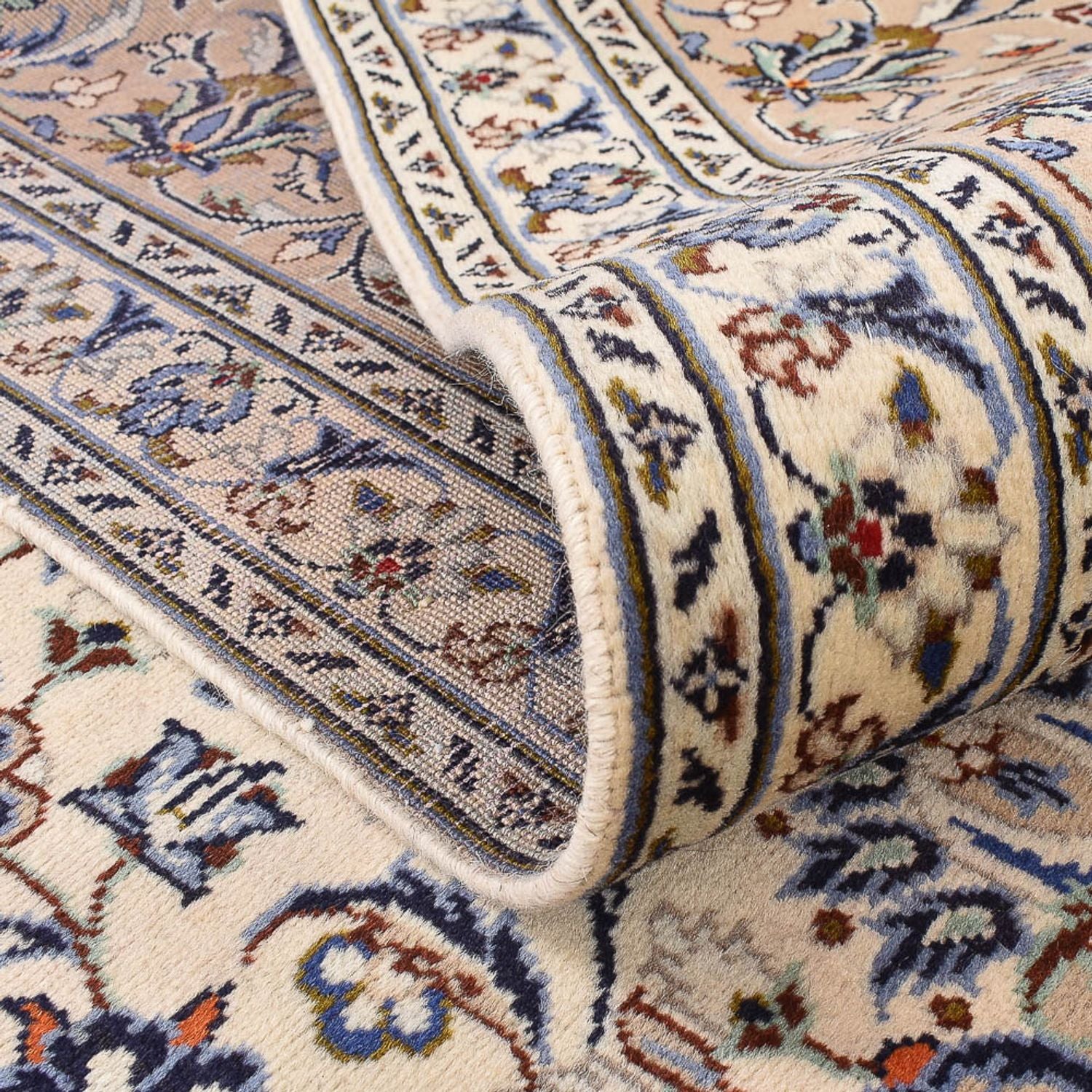 Tappeto Persero - Keshan - 405 x 295 cm - beige scuro