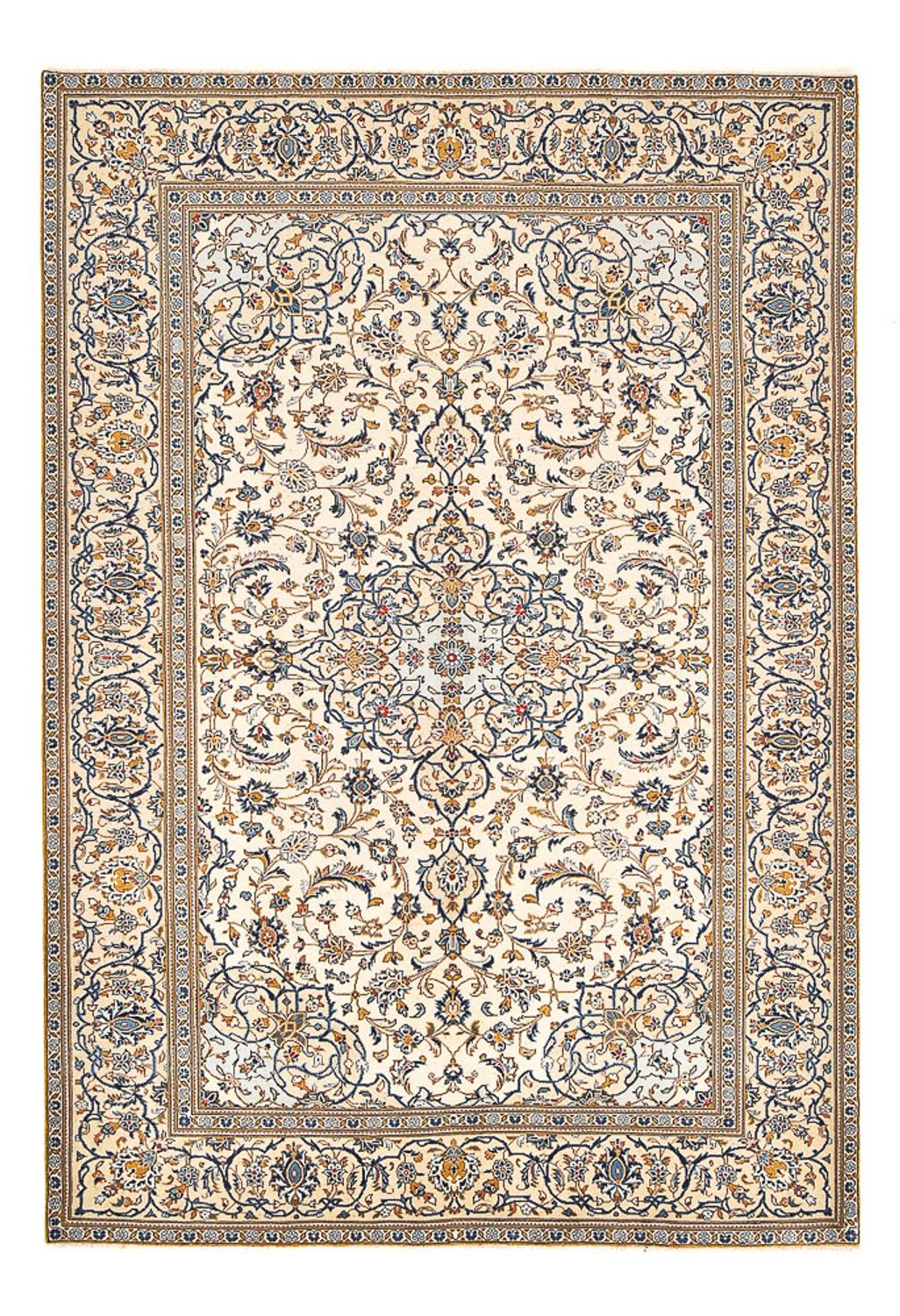 Tappeto Persero - Keshan - 287 x 192 cm - beige scuro
