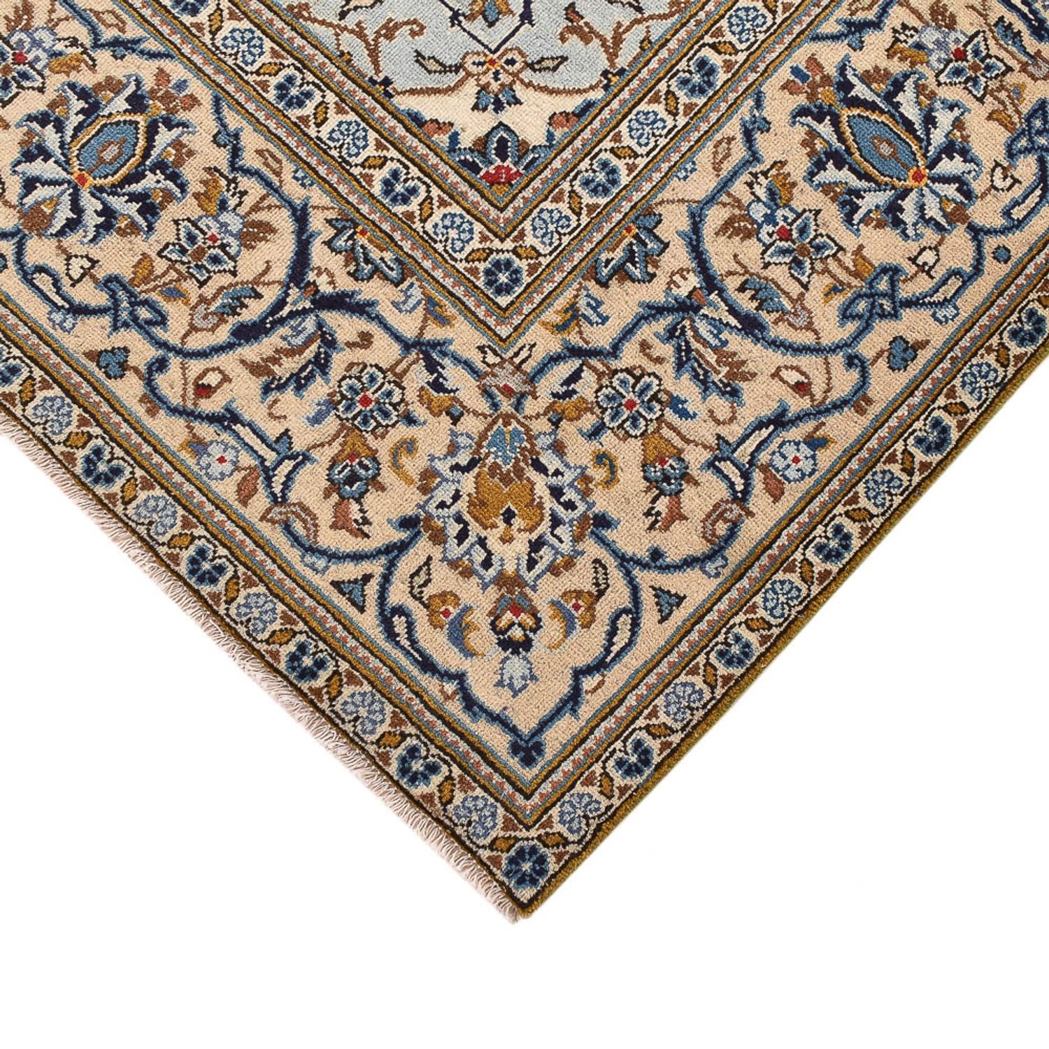 Tappeto Persero - Keshan - 287 x 192 cm - beige scuro