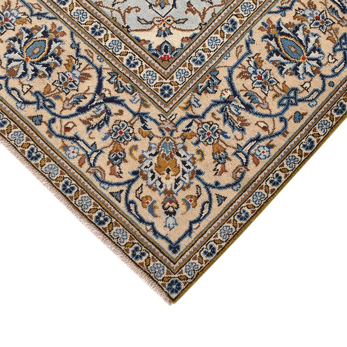 Tappeto Persero - Keshan - 287 x 192 cm - beige scuro