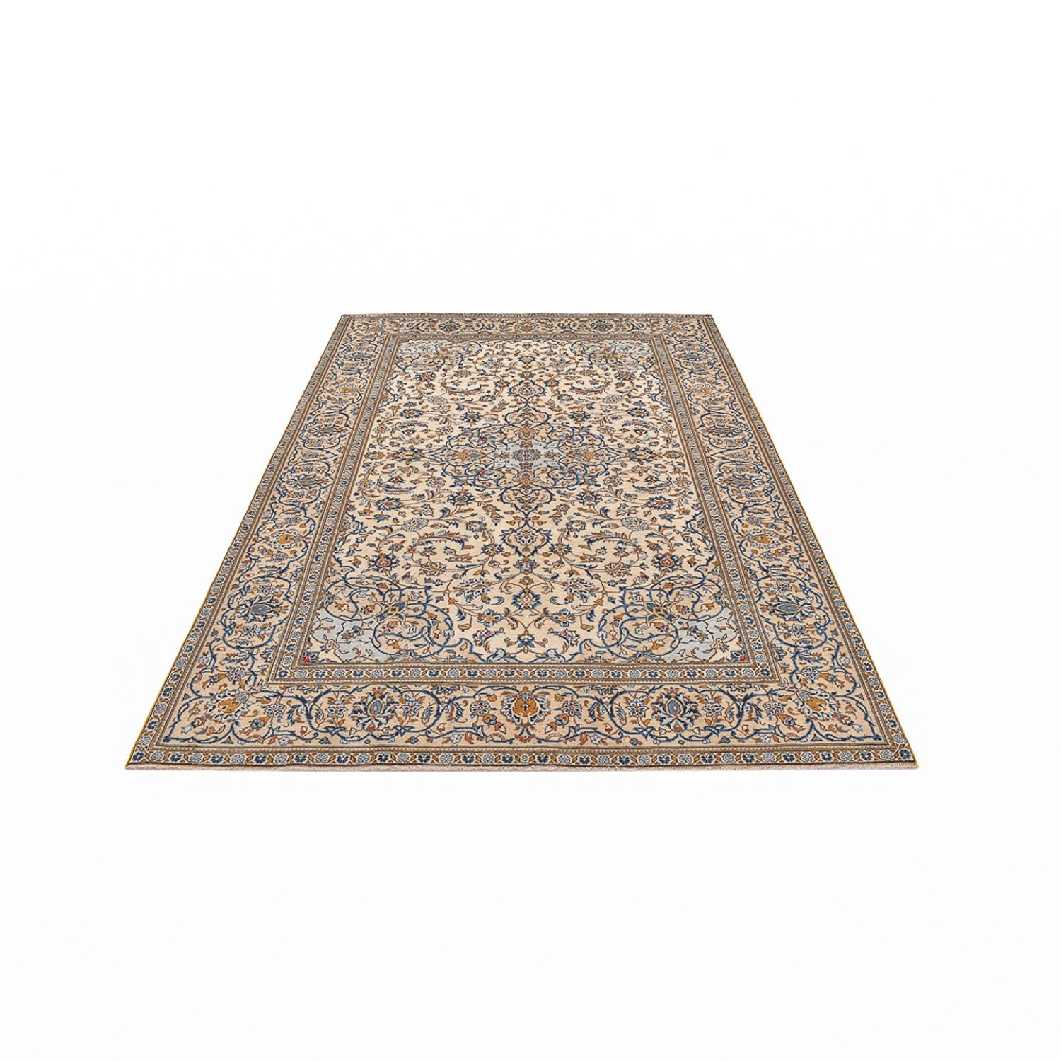 Tappeto Persero - Keshan - 287 x 192 cm - beige scuro