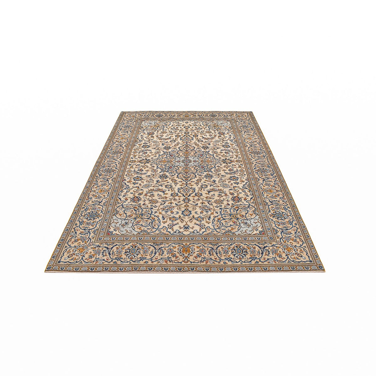 Tappeto Persero - Keshan - 287 x 192 cm - beige scuro