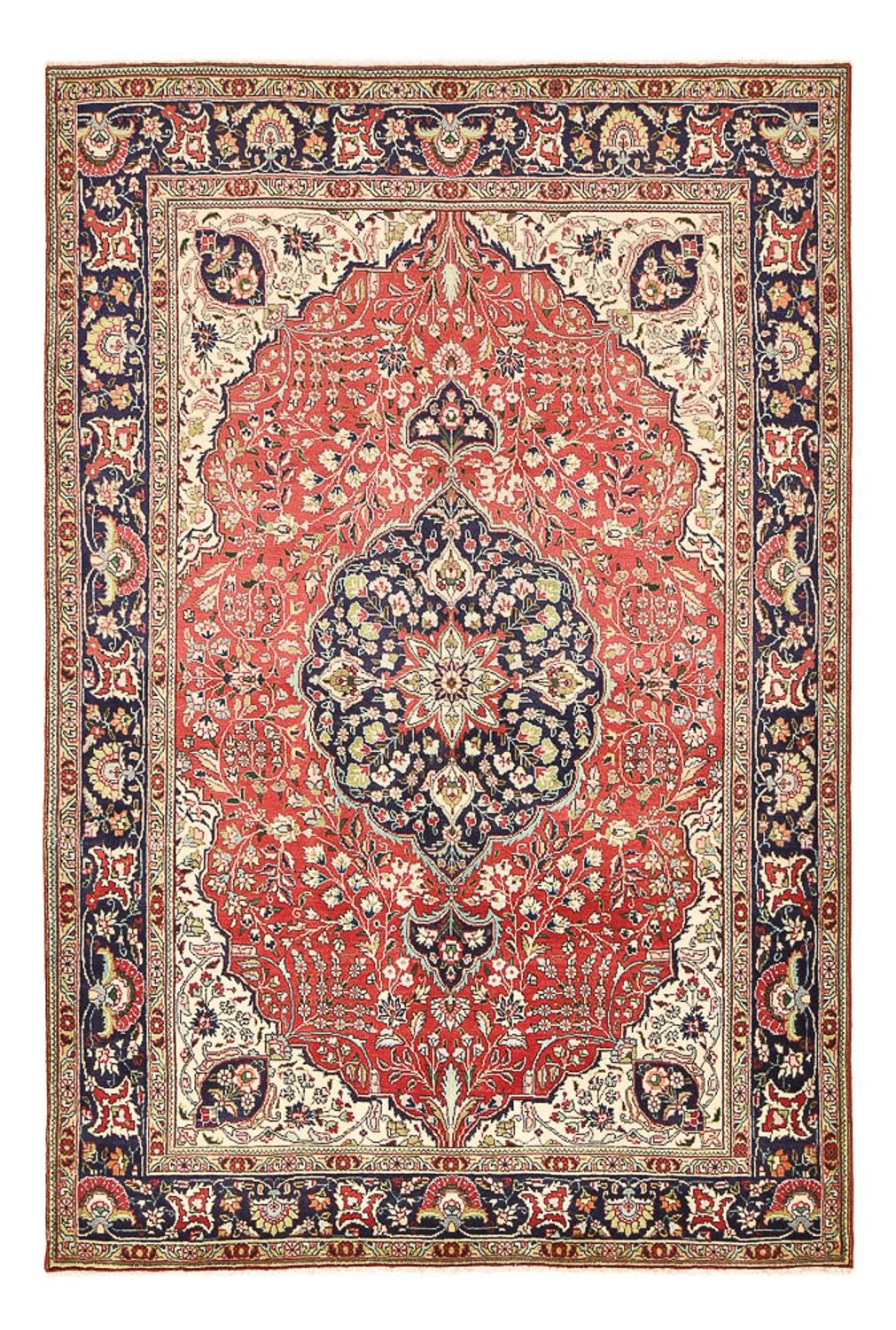 Tappeto Persero - Tabriz - 300 x 200 cm - rosso chiaro