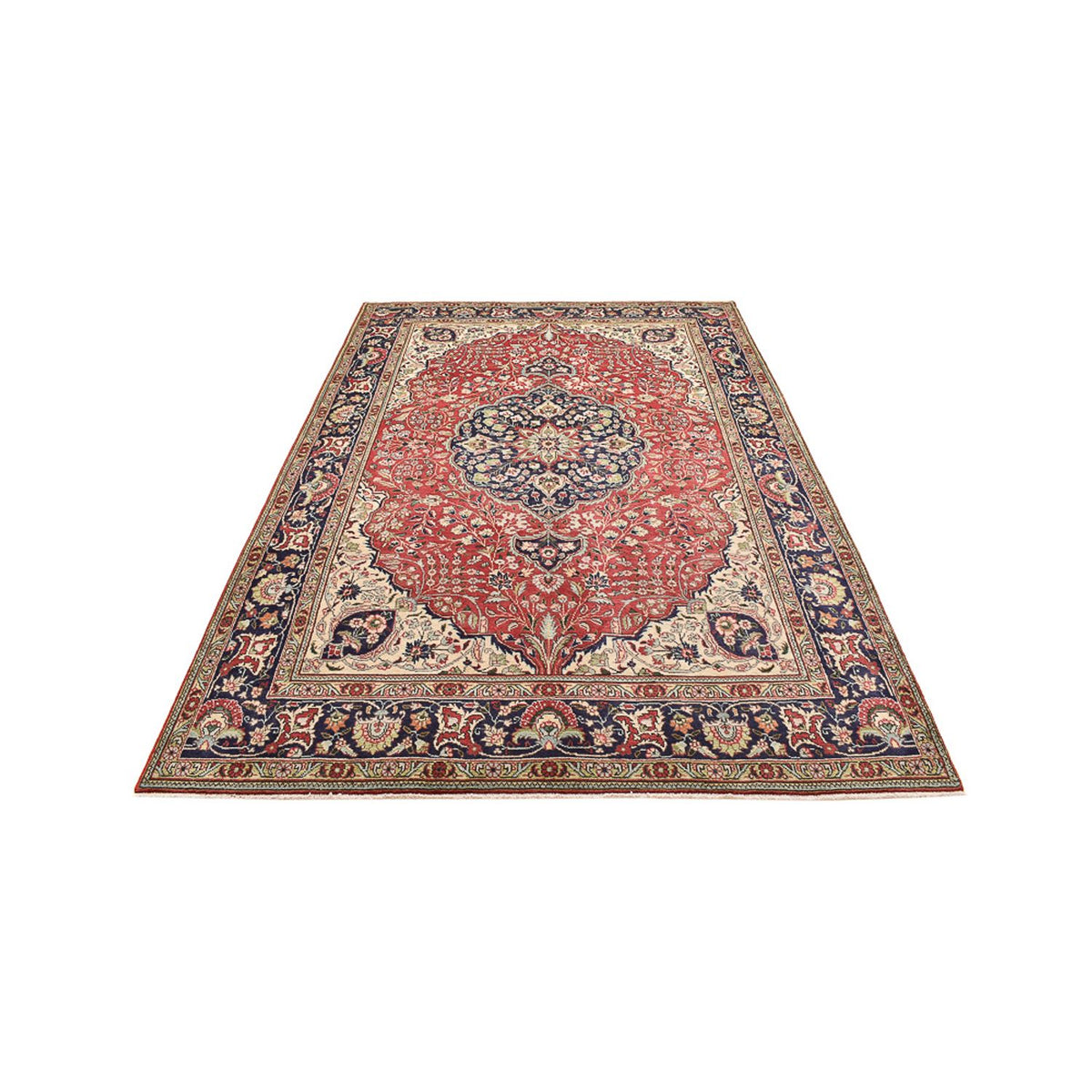Tappeto Persero - Tabriz - 300 x 200 cm - rosso chiaro