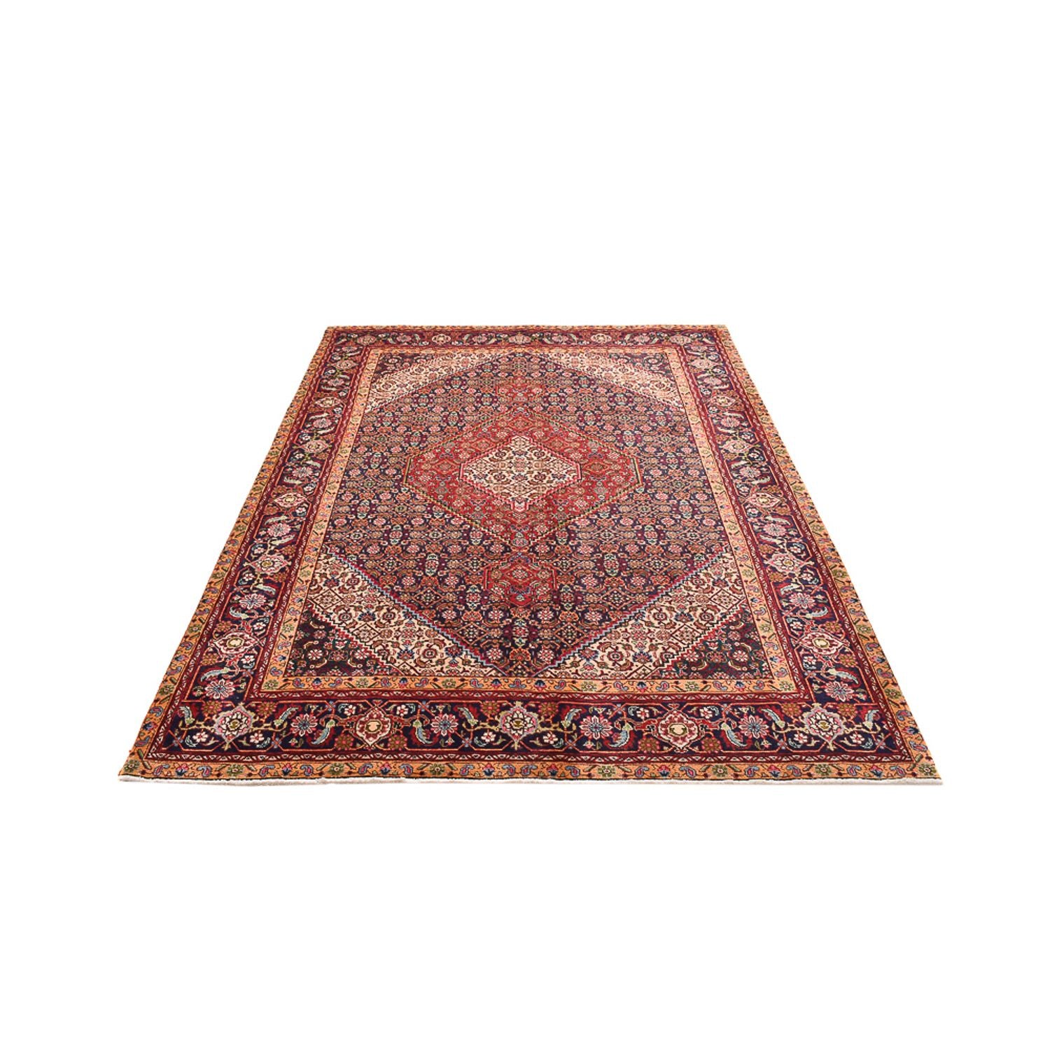 Tappeto Persero - Tabriz - 286 x 197 cm - rosso bordeaux