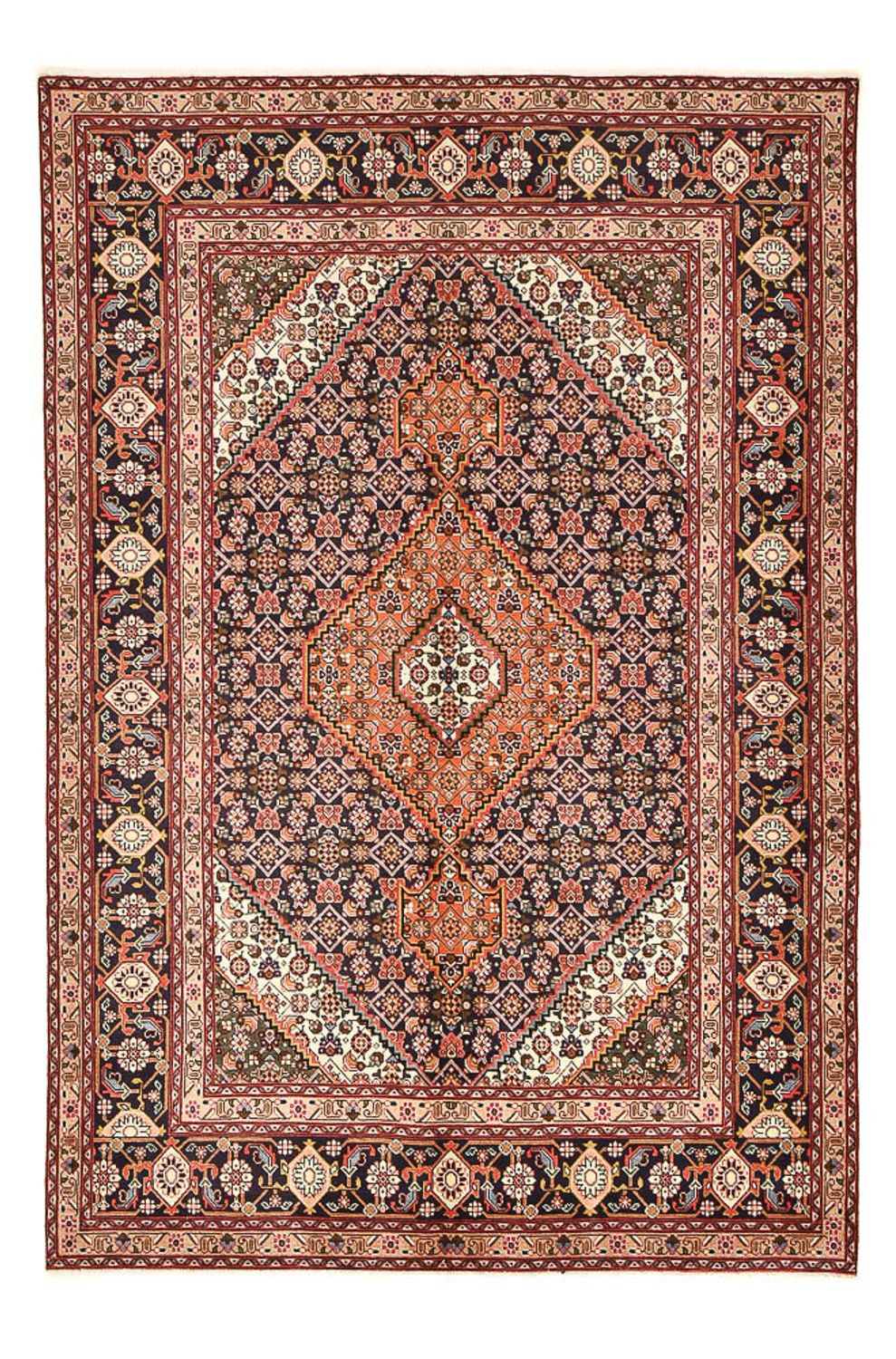 Tappeto Persero - Tabriz - 298 x 195 cm - beige scuro