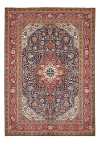 Tappeto Persero - Tabriz - 295 x 200 cm - blu scuro