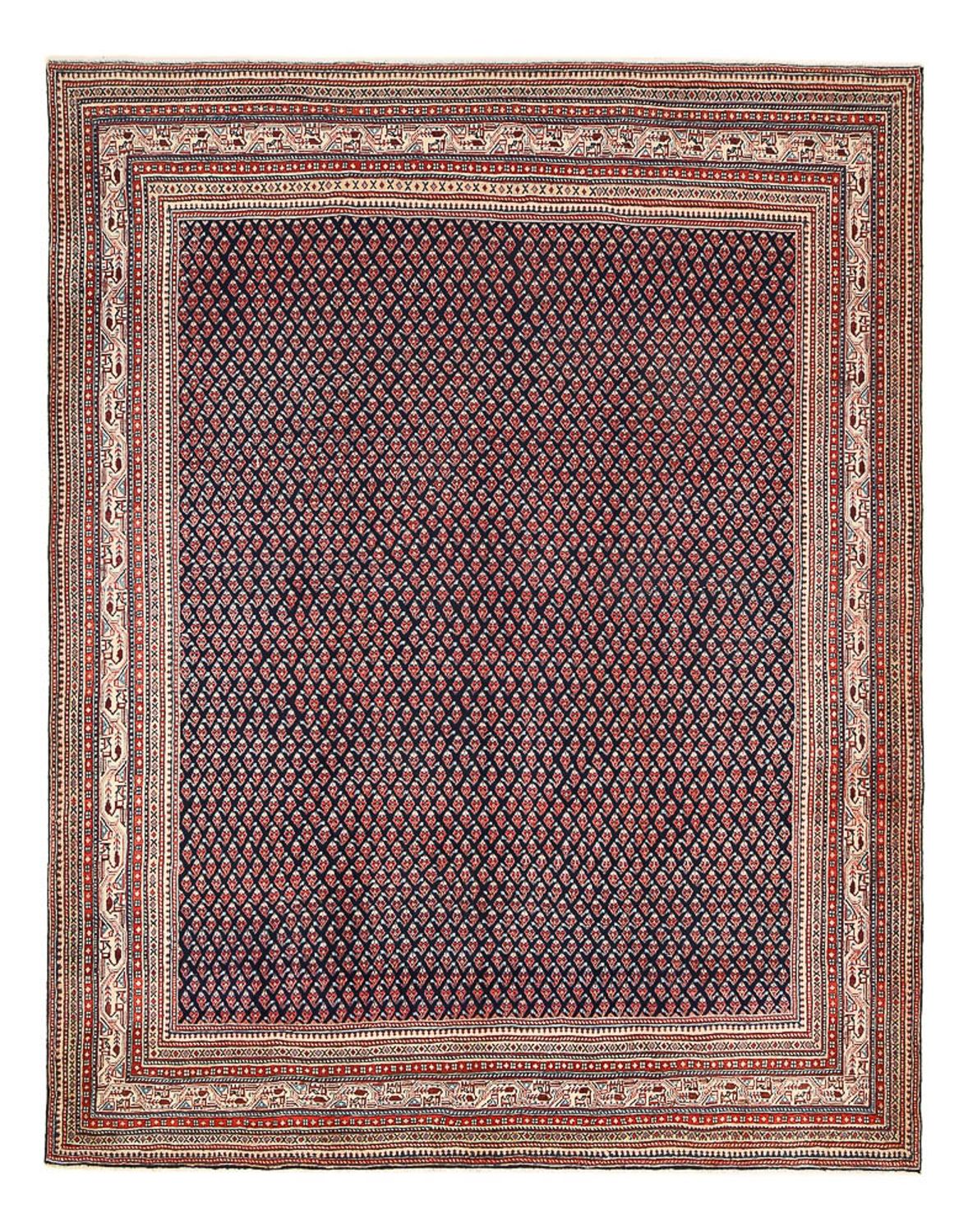 Tappeto Persero - Mir - 320 x 247 cm - rosso scuro