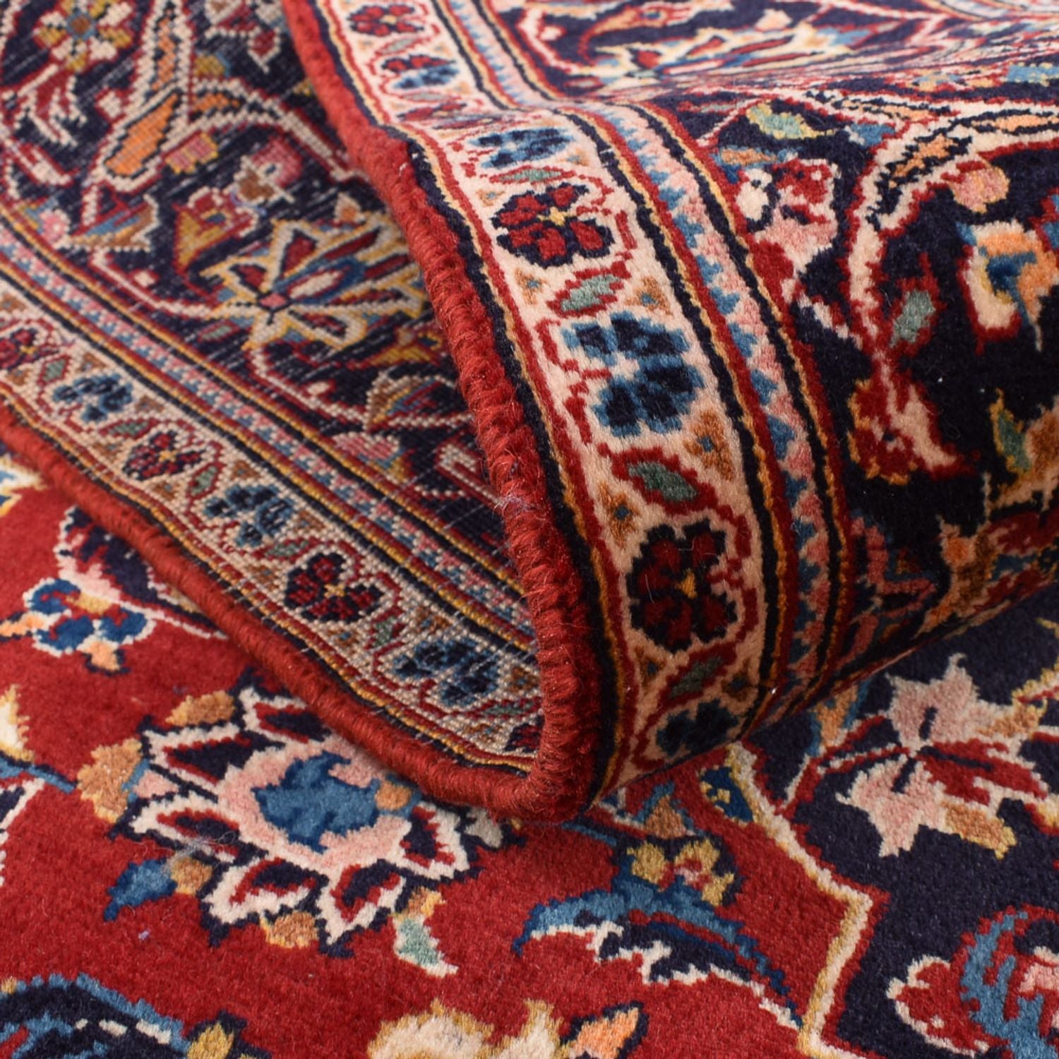 Tappeto Persero - Keshan - 257 x 146 cm - rosso
